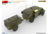 Mini Art maquette militaire 35418 CAMION RADIO K-51 DE L'ARMÉE AMÉRICAINE AVEC REMORQUE K-52. ET KIT INTÉRIEUR 1/35