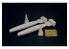 Brengun kit d'amelioration avion BRL48176 Réservoir de carburant Douglas USN de 150 gallons 1/48