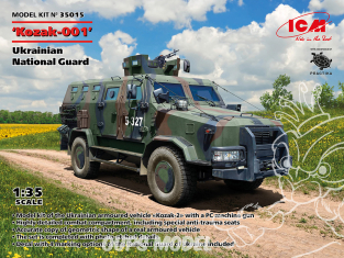Icm maquette militaire 35015 Kozak-1&nbsp;Garde nationale ukrainienne 1/35