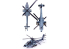 Academy maquette Helicoptére 12129 AH-64A ANG Caroline du Sud 1/35