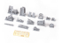 Eduard kit d'amelioration brassin Print 672350 Moteur Messerschmitt Bf 109F Eduard 1/72