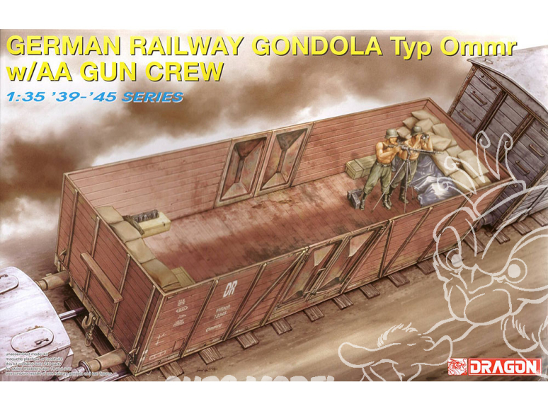 dragon maquette militaire 6086 Wagon tombereau 1/35