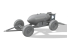 Thunder Model maquette militaire 32002 US Army Bomb Trailer Mark 2 Mod.1 1/32