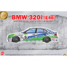 NuNu maquette voiture de Piste PN24041 Bmw 320i Super Production MACAU GUIA RACE 2001 Vainqueur 1/24 Edition Limit&eacute;e