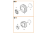 Clear Prop kit d'amelioration avion CPA48035 Jeu de roues Mirage-2000 1/48