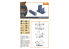 Clear Prop kit d'amelioration avion CPA72096 Couvercles de train de roulement MiG-23 pour kits CP 1/72