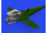Eduard kit d'amelioration brassin Print 672352 Moteur Messerschmitt Bf 109G-6 Eduard 1/72