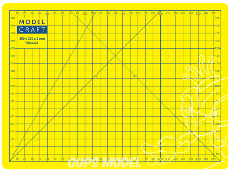 ModelCraft PKN5324 Tapis de découpe A4