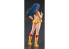 Hasegawa maquette figurine 64808 Creator Works Yuri Tiré de l'anime "Dirty Pair" 1/12