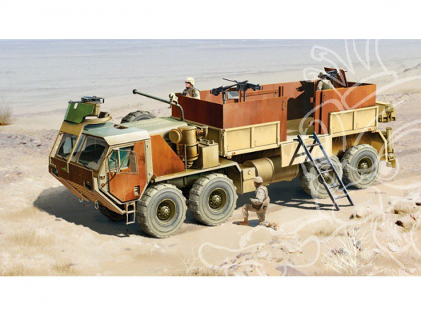 ITALERI maquette militaire 6510 M985 HEMTT Gun Truck 1/35