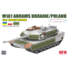 Rye Field Model maquette militaire 5106 M1A1 Abrams 1/35 Edition Limit&eacute;e Ukraine / Pologne