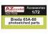KP Model avion kit d'amélioration AZA7039Photodécoupe pour un Breda 65A 1/72