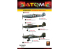 MIG peinture Atom 20701 Set peinture Couleurs Luftwaffe WWII 12 x 20ml