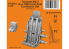 Special Hobby 3D Print militaire P72010 Correction du viseur et du siège du Tempest Mk.V pour kit Airfix 1/72