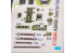 Kelik Decals 3D K72046 Décalcomanies 3D intérieures JA6M2B Zero pour kit Tamiya 1/72