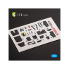 Kelik Decals 3D K72053 D&eacute;calcomanies 3D int&eacute;rieuresF-35A pour kit Tamiya 1/72
