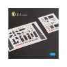 Kelik Decals 3D K72054 D&eacute;calcomanies 3D int&eacute;rieures F-15I IAF Ra`am pour kit GWH 1/72
