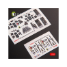 Kelik Decals 3D K48066 D&eacute;calcomanies 3D int&eacute;rieures F-18C Hornet pour GWH 1/48