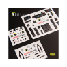 Kelik Decals 3D K35018 D&eacute;calques 3D int&eacute;rieurs AH-64D Apache pour kit Takom 1/35