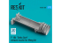 ResKit kit d'amelioration Avion RSU72-0203 Buse d'échappement F-106 "Delta Dart" pour kit Meng (imprimé en 3D) 1/72