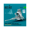 ResKit RSU35-0049 Mitraileuse &agrave; cha&icirc;ne M230 en position stationnement AH-64 Apache pour kit Takom Academy imprim&eacute; 3D 1/72