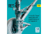 ResKit amelioration RSU32-0087 Trains d'atterrissage F-14A,B,D Tomcat avec jeu de roues lestées kit Trumpeter imprimé en 3D 1/32