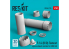 ResKit kit d'amelioration Avion RSU48-0194 F-14 (B,D) Buses d'échappement ouvertes "Tomcat" pour kit GWH imprimé en 3D 1/48
