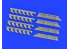 Eduard kit d'amelioration brassin Print 672356 Pipes d'échappement Messerschmitt Me 410 Airfix 1/72