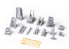 Eduard kit d'amelioration brassin Print 672353 Moteur Messerschmitt Bf 109G-2/G-4 Eduard 1/72