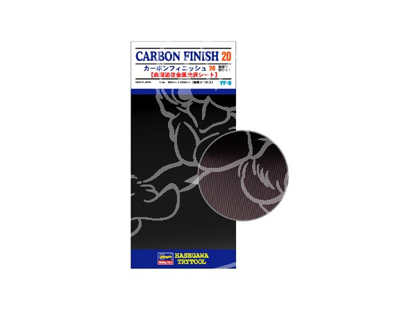 HASEGAWA 71809 PLAQUE FINITION CARBONE FIN