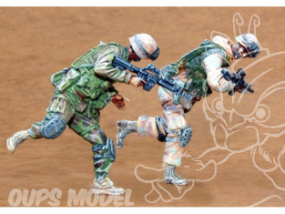 CMK figurine f35163 INFANTERIE US IRAK 2004 1/35