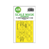 ASK Art Scale Kit Mask M48211 F-35B Lightning II Tamiya Recto Verso 1/48