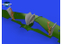 Eduard kit d'amelioration avion brassin 648994 Jambes Bronze train d'atterrissage P-51B/C Eduard 1/48