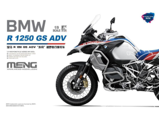 MENG MT-005S BMW R1250GS Adventure pré peinte 1/9