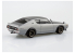 Aoshima maquette voiture 66829 Nissan Skyline GT-R C110 Custom Silver SNAP KIT 1/32