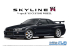 Aoshima maquette voiture 66959 Nissan Skyline GT-R V Spec II BNR34 2002 1/24