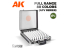 Ak Interactive AK11703 MALETTE AK AVEC 80 3GEN SÉRIE AFV COMPLÈTE