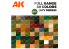 Ak Interactive AK11703 MALETTE AK AVEC 80 3GEN SÉRIE AFV COMPLÈTE