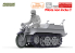 Freedom maquette militaire 16004 Kettenkraftrad Typ HK 101 Sd.Kfz.2 catpuré par l'U.S. Army 1/16