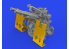 Eduard kit d'amelioration brassin Print 653020 IJN Type 96 25mm AA Gun (double) 1/350