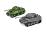 Airfix maquette voiture J6041 QUICKBUILD (idem que lego) Tiger I 1/35