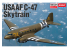 Academy maquettes avion 12633 USAAF C-47 Skytrain 1/144