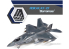 Academy maquette avion 12585 ROKAF KAI KF-21 'Boramae' 1/72