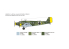 Italeri maquette avion 102 Junker Ju-52/3m 1/72