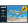 Special Hobby maquette avion 48238B SMB-2 Super Myst&egrave;re Sa&rsquo;ar Israeli Storm in the Sky avec Livre 1/48