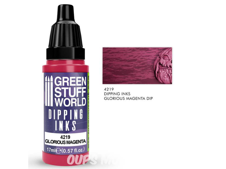 Green Stuff 4219 Dipping ink 17 ml Glorious Magenta Dip