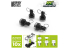 Green Stuff 520155 Aimants Néodymes 15x1,5mm 10 units (N52)