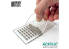 Green Stuff 12565 Moules Acryliques - Pavé Trihex 1/35