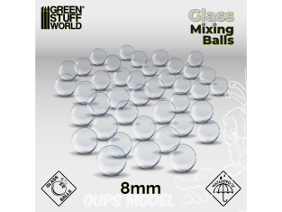 Green Stuff 12558 Boules de Melange de Cristal 8mm
