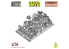 Green Stuff 12298 Set imprimé en 3D - Chauves Souris Vampires 1/48
